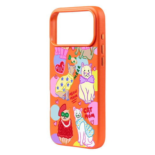 CAT MOM-iPhone 17 Pro Max Signature Leather Kılıf MagSafe Özellikli