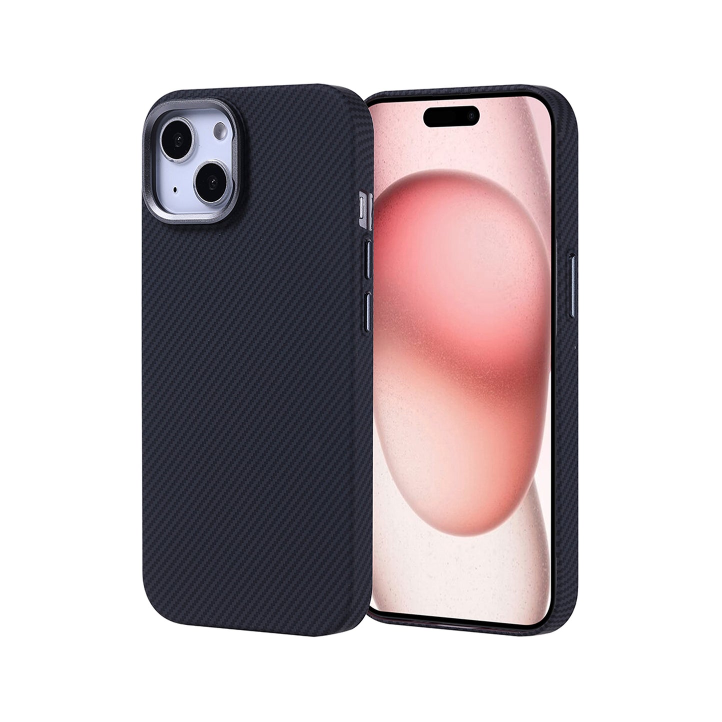 NEW-iPhone 15 Tissu Kılıf MagSafe Özellikli