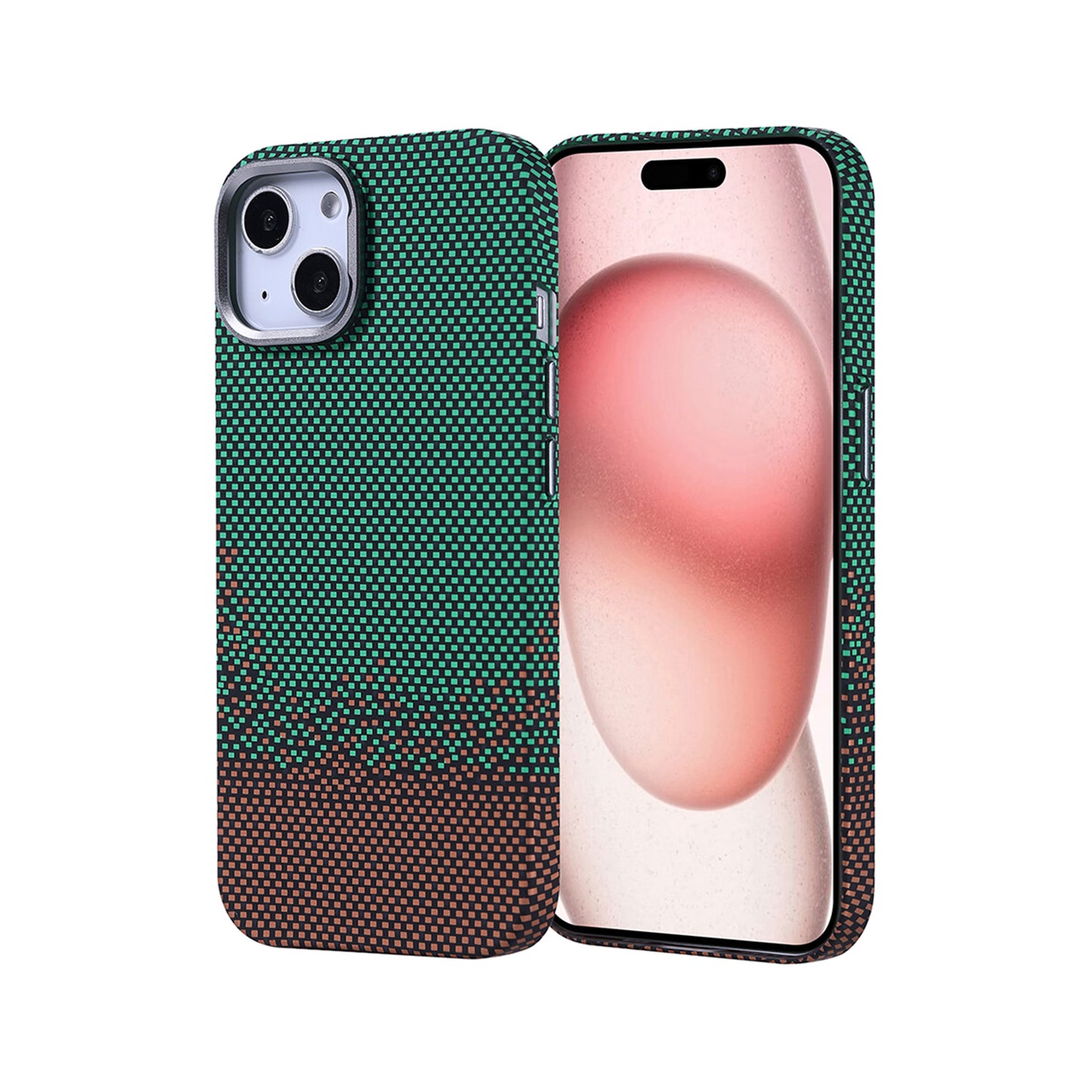 NEW-iPhone 15 Tissu Kılıf MagSafe Özellikli