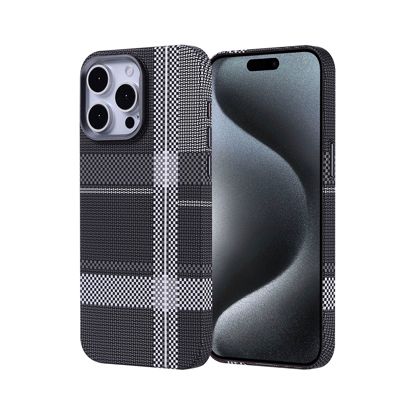 NEW-iPhone 15 Pro Max Tissu Kılıf MagSafe Özellikli