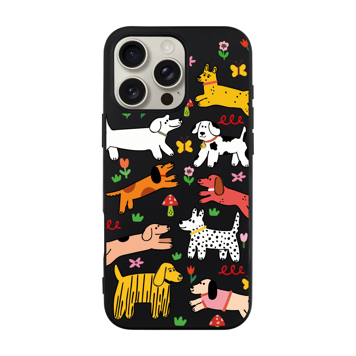 CHEERFUL DOGS-Ultra Silikon Kılıf-Tecno Camon 19 Pro