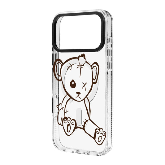 BABY BEAR-Clear Kılıf MagSafe Özellikli - iPhone 17 Pro Max