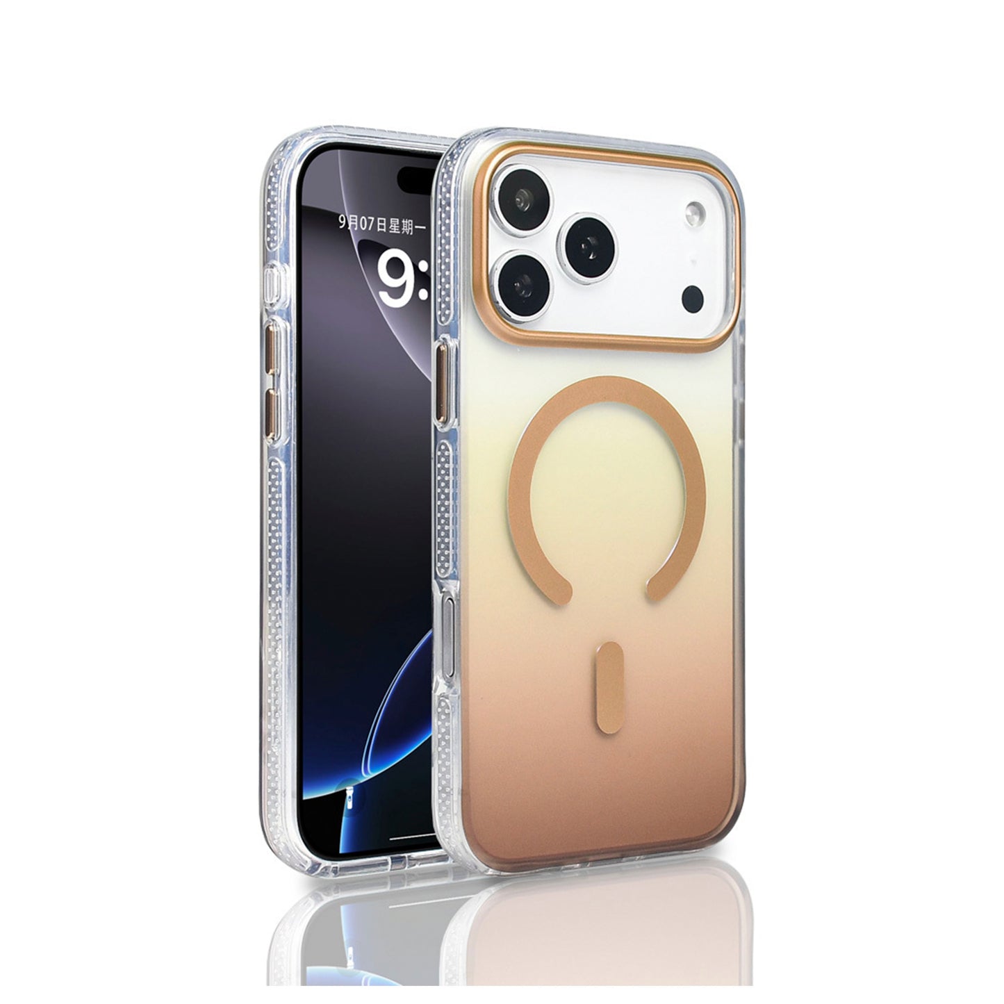 NEW-iPhone 17 Pro Max Dazzy Kılıf MagSafe Özellikli