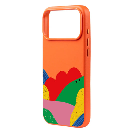 FLAG-iPhone 17 Pro Max Signature Leather Kılıf MagSafe Özellikli