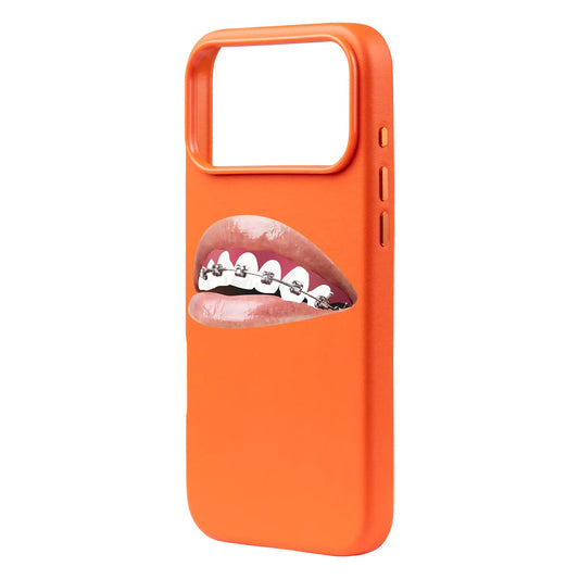 ORTHODONTIST-iPhone 17 Pro Max Signature Leather Kılıf MagSafe Özellikli