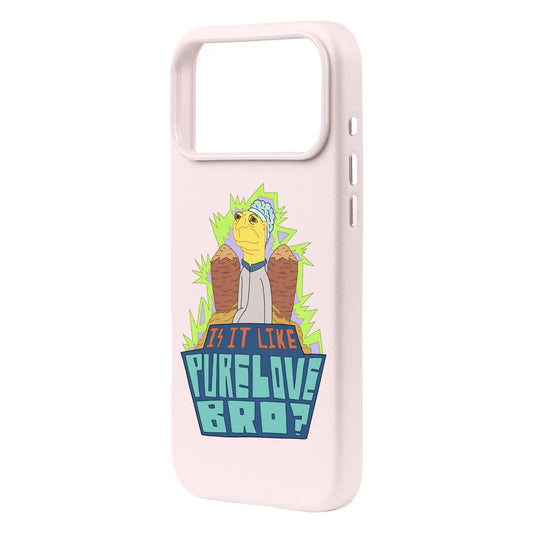 PURE LOVE-Signature Leather Kılıf MagSafe Özellikli - iPhone 17