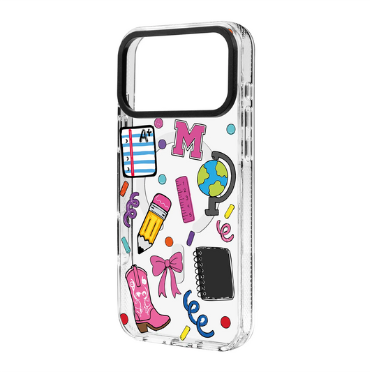 SCHOOL CRUSH-Clear Kılıf MagSafe Özellikli - iPhone 17 Pro Max