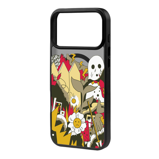 EVERYTHING IS BURNING-Blur Kılıf MagSafe Özellikli - iPhone 17 Pro Max