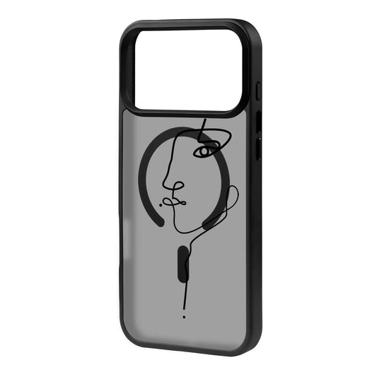 FACE-Blur Kılıf MagSafe Özellikli - iPhone 17 Pro Max