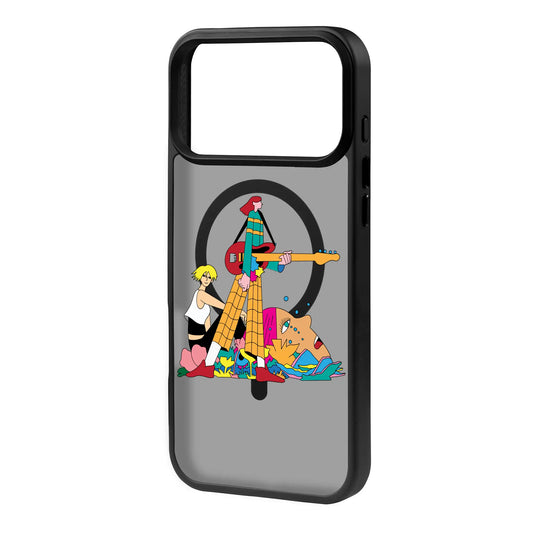 HER BAND-Blur Kılıf MagSafe Özellikli - iPhone 17 Pro Max