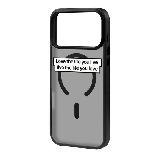 LOVE THE LIFE-Blur Kılıf MagSafe Özellikli - iPhone 17 Pro Max