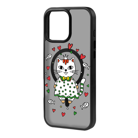 PRINCESS CAT-Blur Kılıf MagSafe Özellikli - iPhone 16