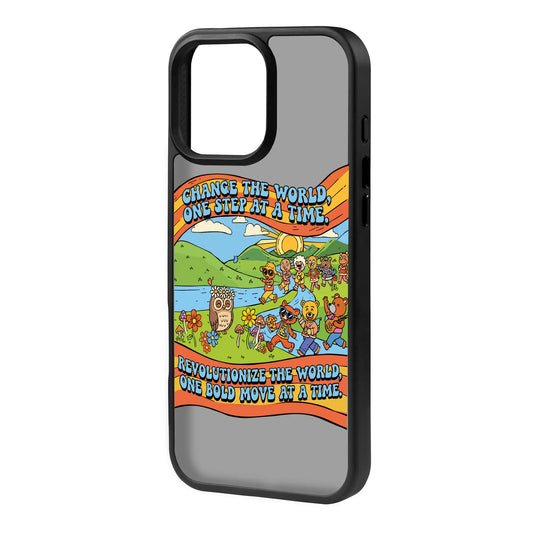 CHANGE THE WORLD-Blur Kılıf MagSafe Özellikli - Galaxy S25 Plus