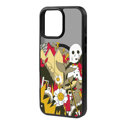 EVERYTHING IS BURNING-Blur Kılıf MagSafe Özellikli - Galaxy S25 Ultra