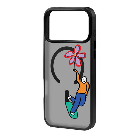 SKATEBOARDER-Blur Kılıf MagSafe Özellikli - iPhone 17 Pro Max