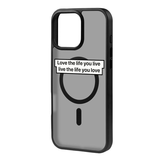 LOVE THE LIFE-Blur Kılıf MagSafe Özellikli - Galaxy S25 Edge