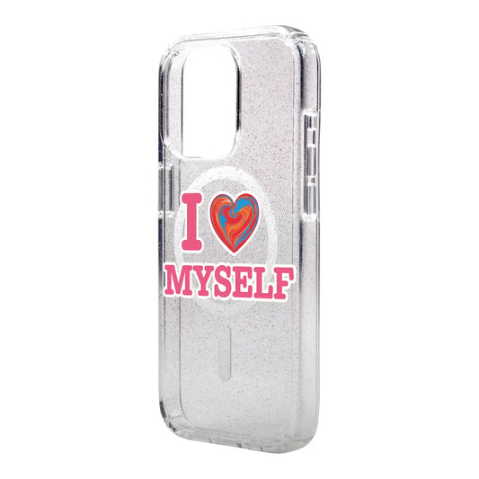 I LOVE MYSELF-Shiny Kılıf MagSafe Özellikli - iPhone 14 Plus