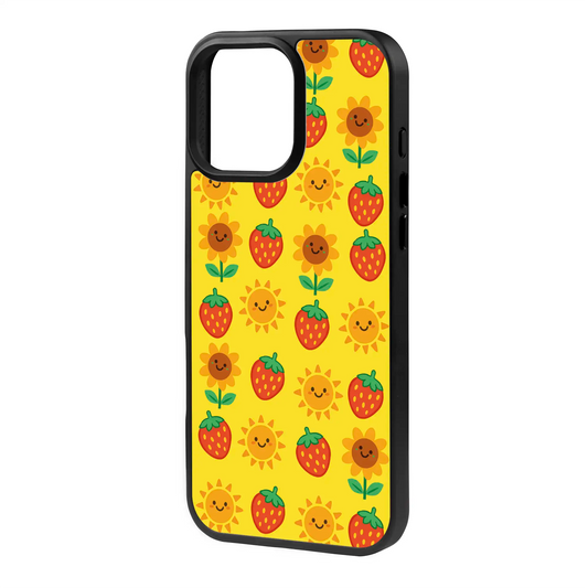 HAPPY BERRY BLOOM-Blur Kılıf MagSafe Özellikli - Galaxy S23