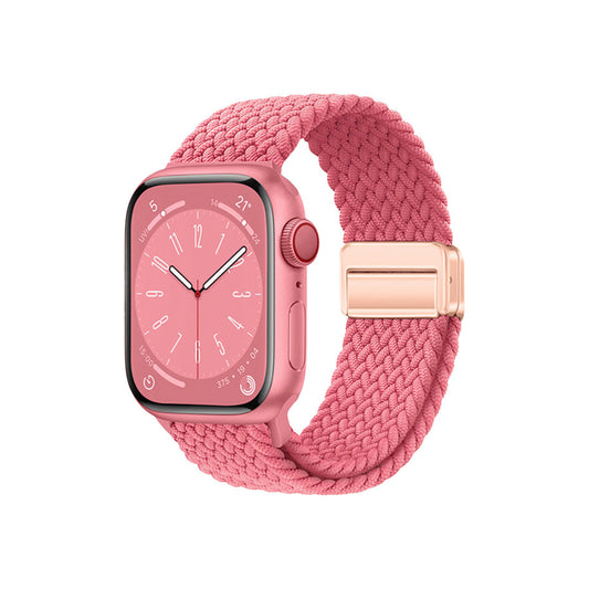 Apple Watch Plat Kordon-Pembe