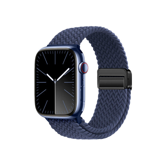 Apple Watch Plat Kordon-Lacivert