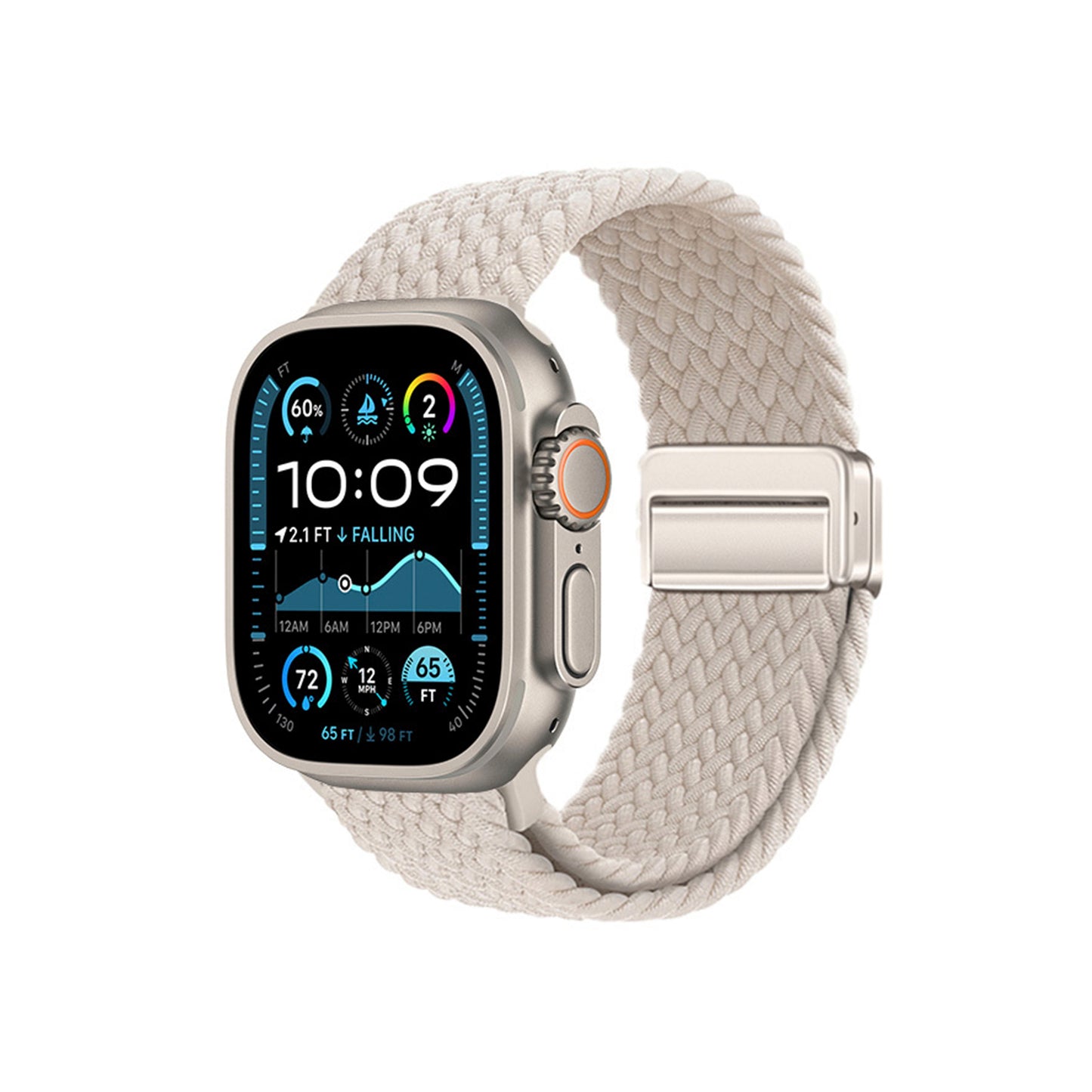 Apple Watch Plat Kordon-Starlight