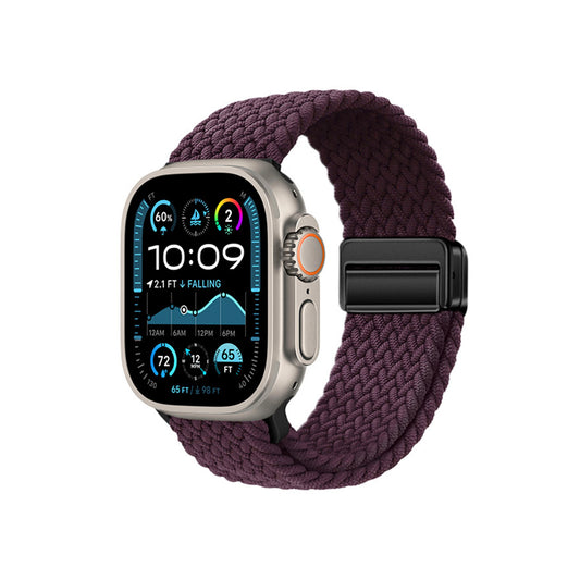 Apple Watch Plat Kordon-Koyu Mor