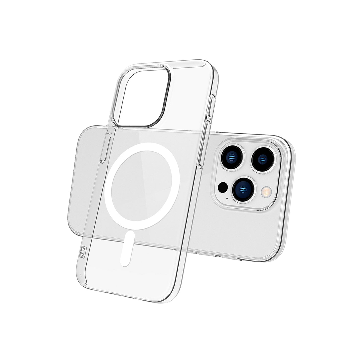 NEW-Crystal Kılıf MagSafe Özellikli - iPhone 15 Pro Max
