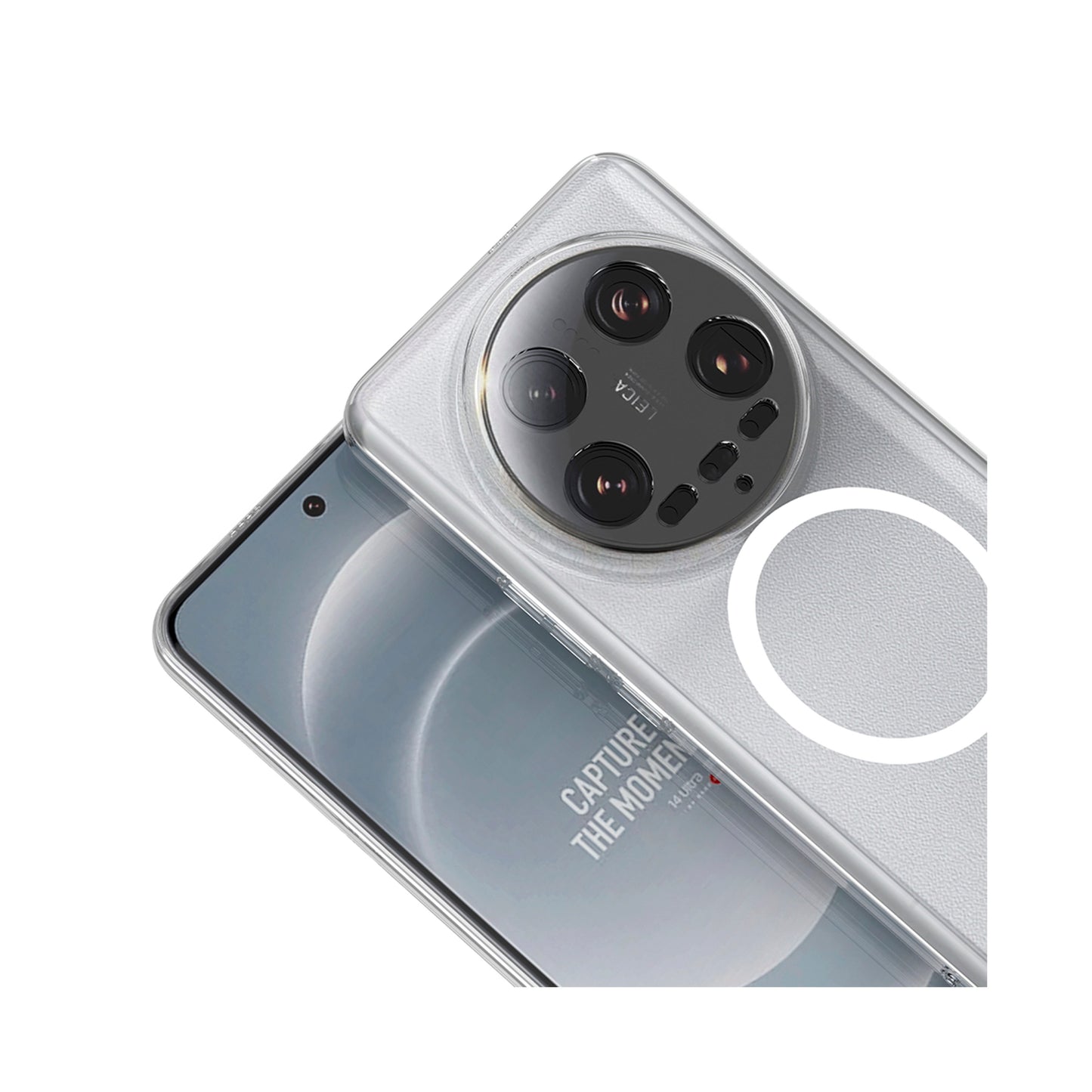 NEW-Crystal Kılıf MagSafe Özellikli - Xiaomi Mi 14 Ultra