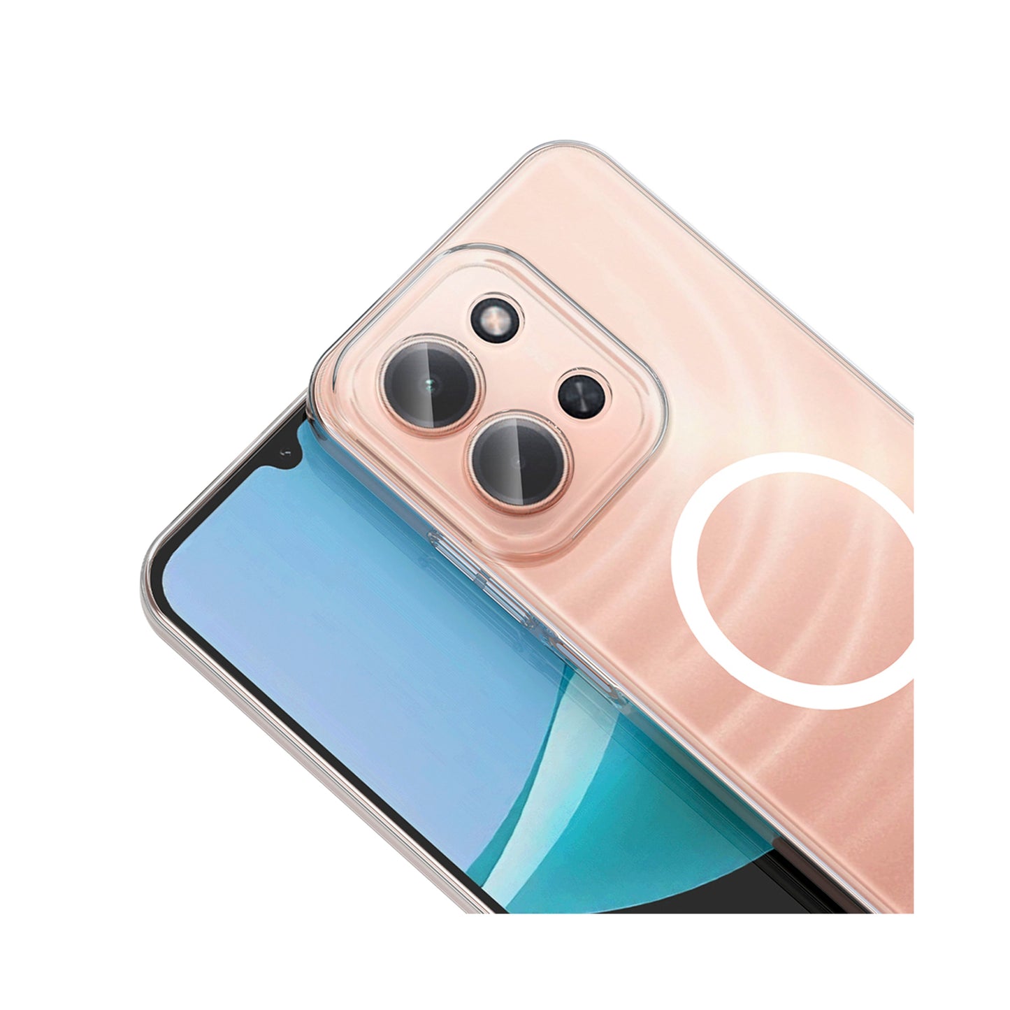 NEW-Clear Kılıf MagSafe Özellikli - Xiaomi Redmi 15C