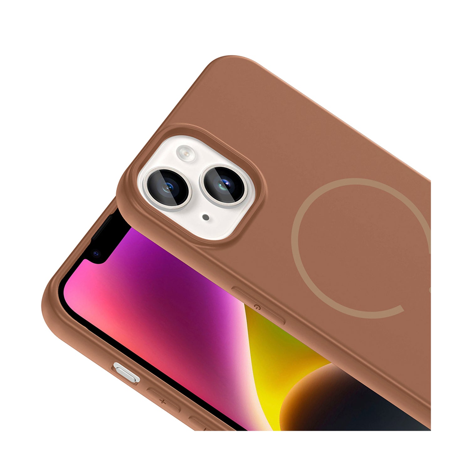 NEW-Tinty Silikon Kılıf MagSafe Özellikli - iPhone 13