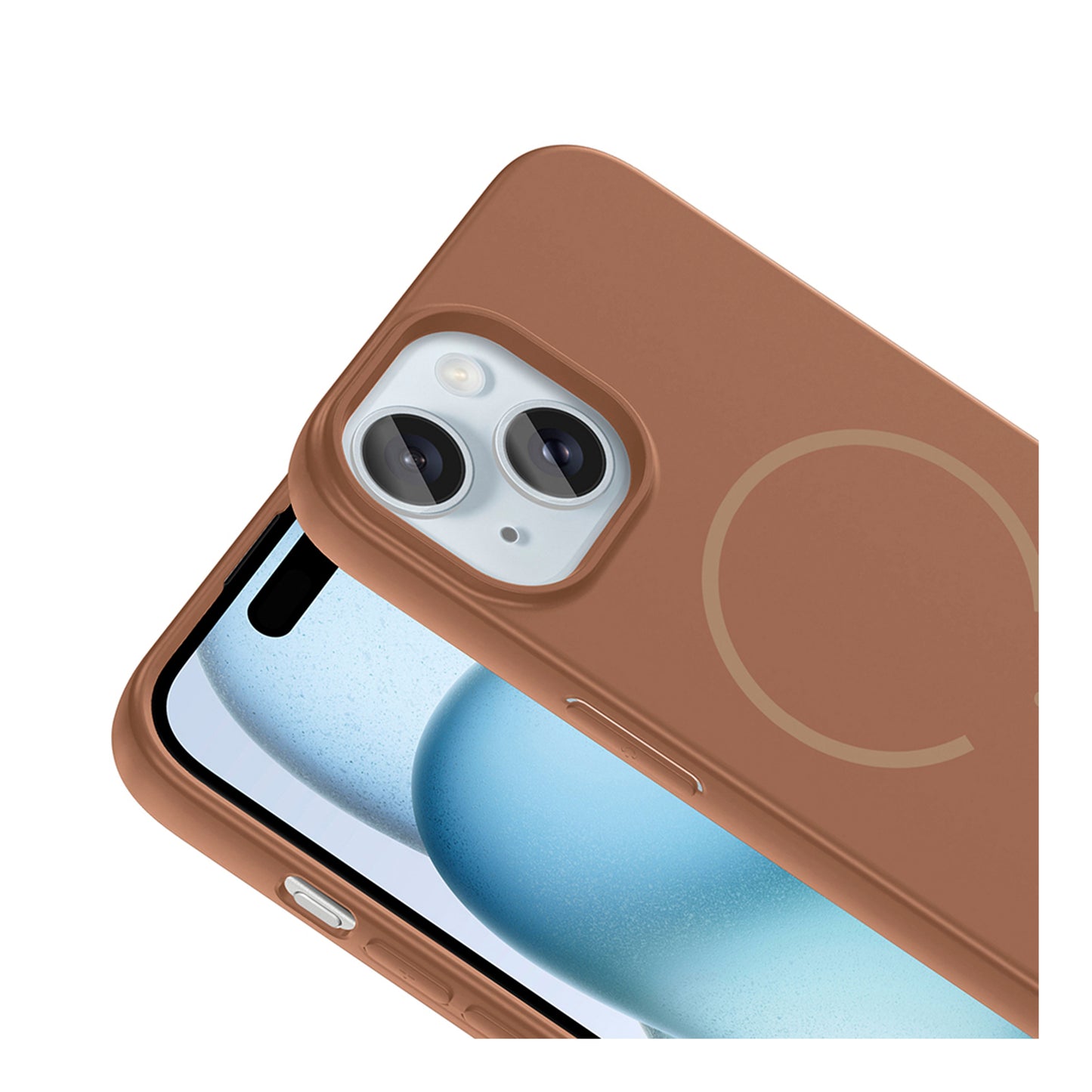 NEW-Tinty Silikon Kılıf MagSafe Özellikli - iPhone 15