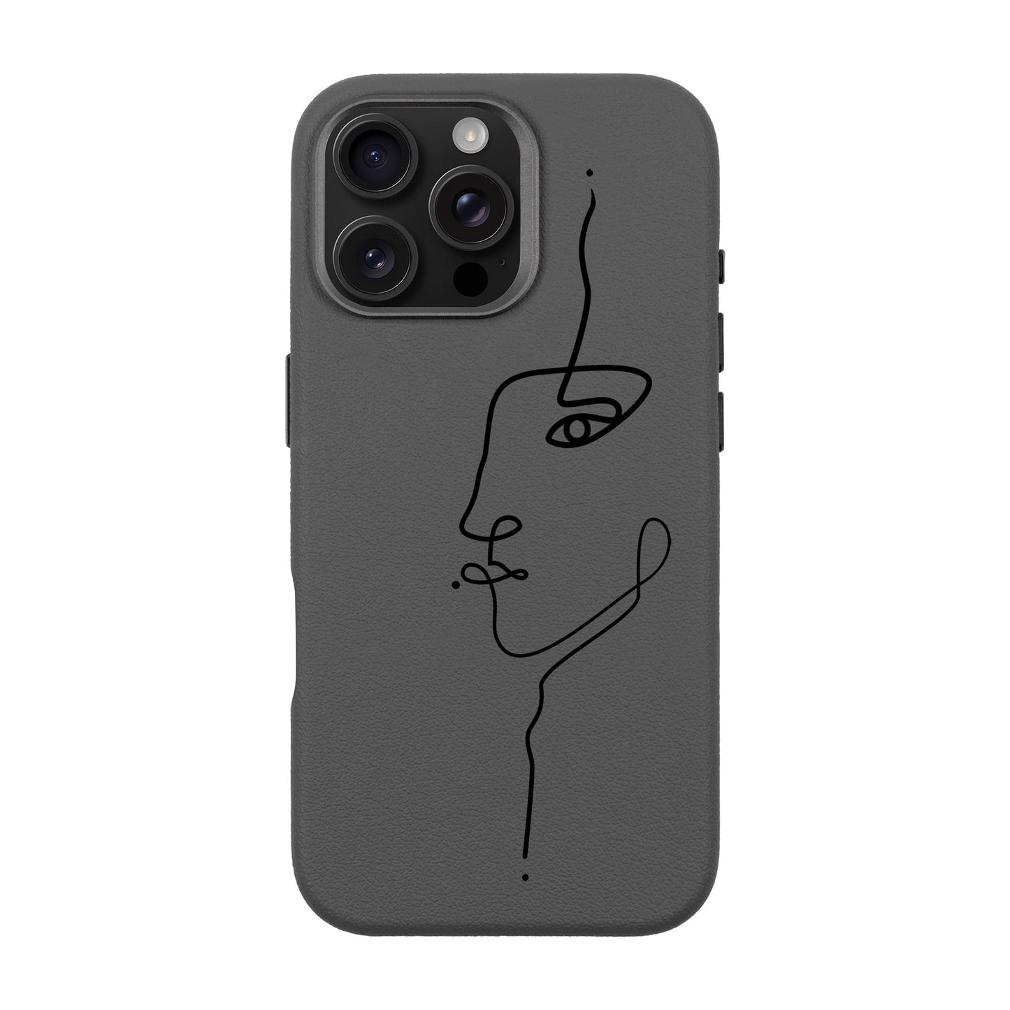 FACE-iPhone 16 Pro Max Leather Premium Kılıf MagSafe Özellikli