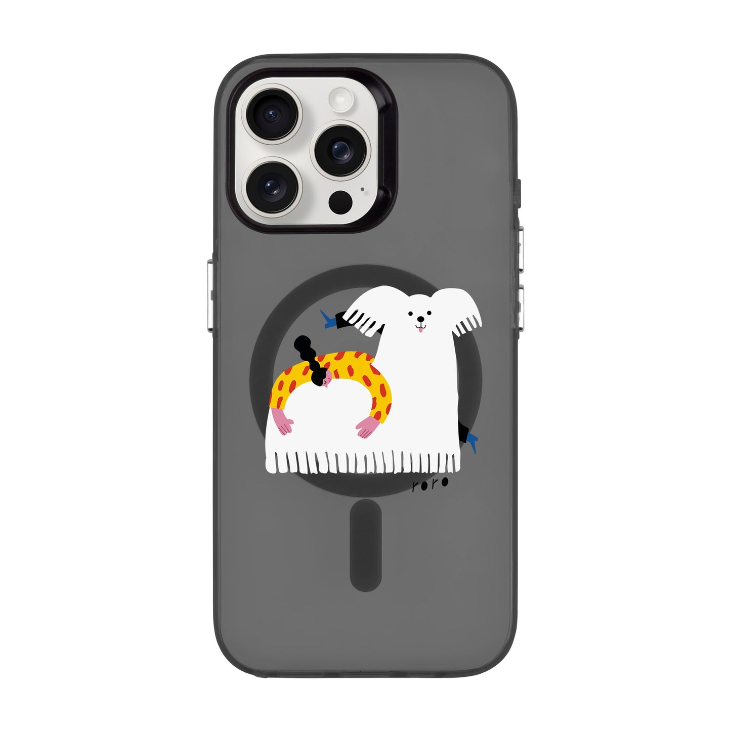 FANCY DOG-iPhone 13 Pro Max Hold Kılıf MagSafe Özellikli