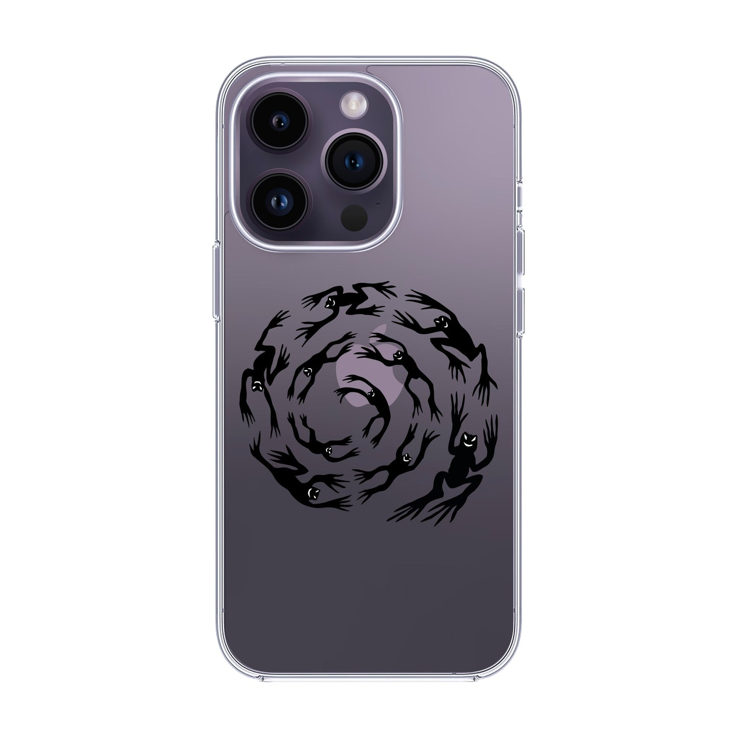 SWIRLING FROGS-iPhone 14 Pro Solid Kılıf