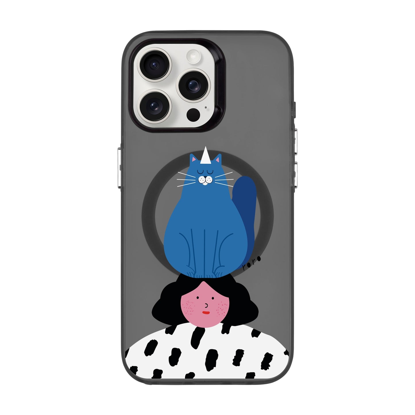 NAUGHTY CAT-iPhone 13 Pro Max Hold Kılıf MagSafe Özellikli