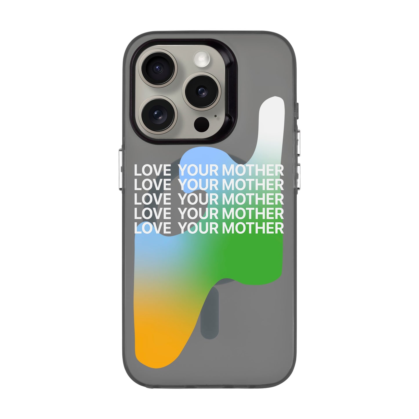 LOVE YOUR MOTHER-iPhone 15 Pro Hold Kılıf MagSafe Özellikli