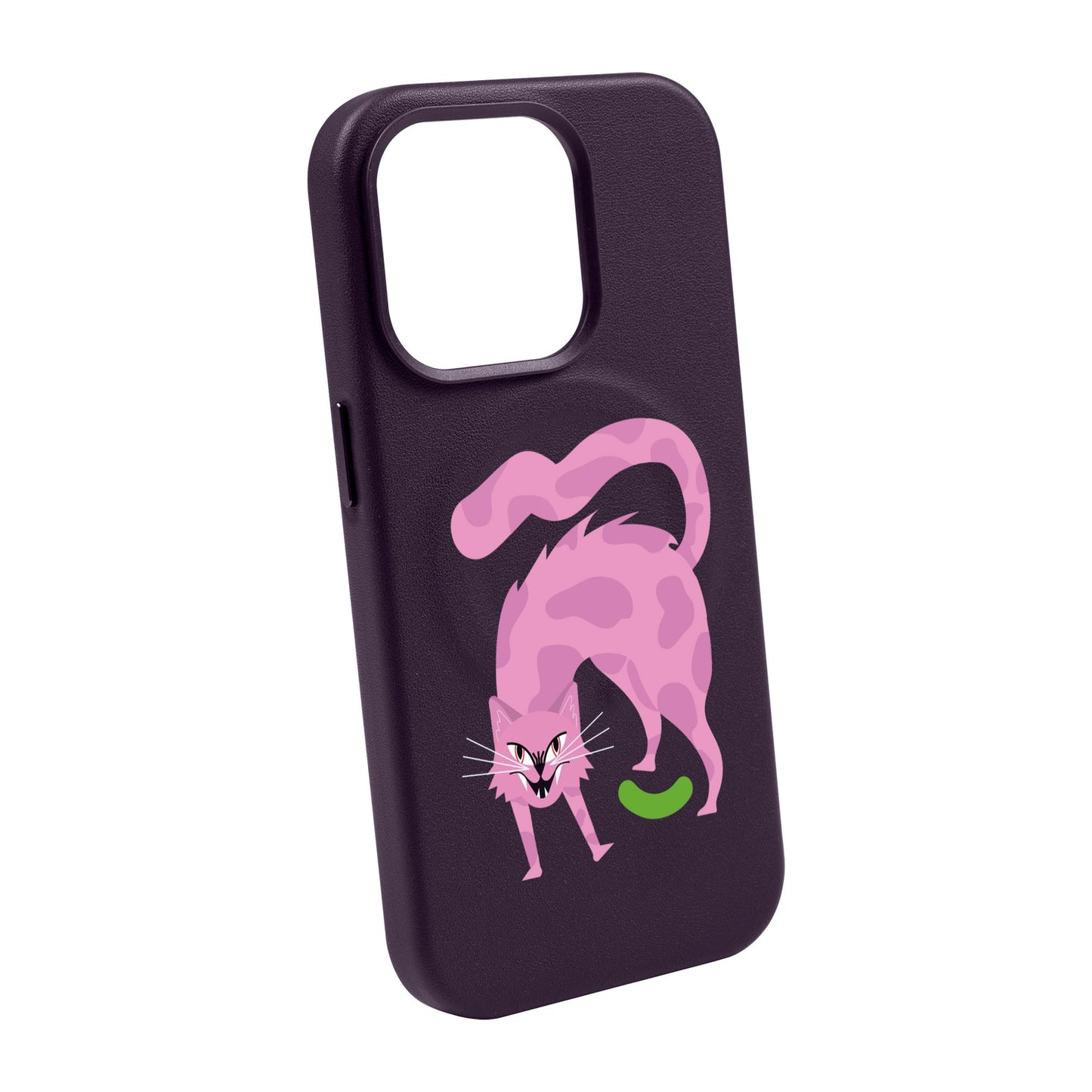 GRUMBLEPAWS-iPhone 14 Pro Max Leather Kılıf MagSafe Özellikli