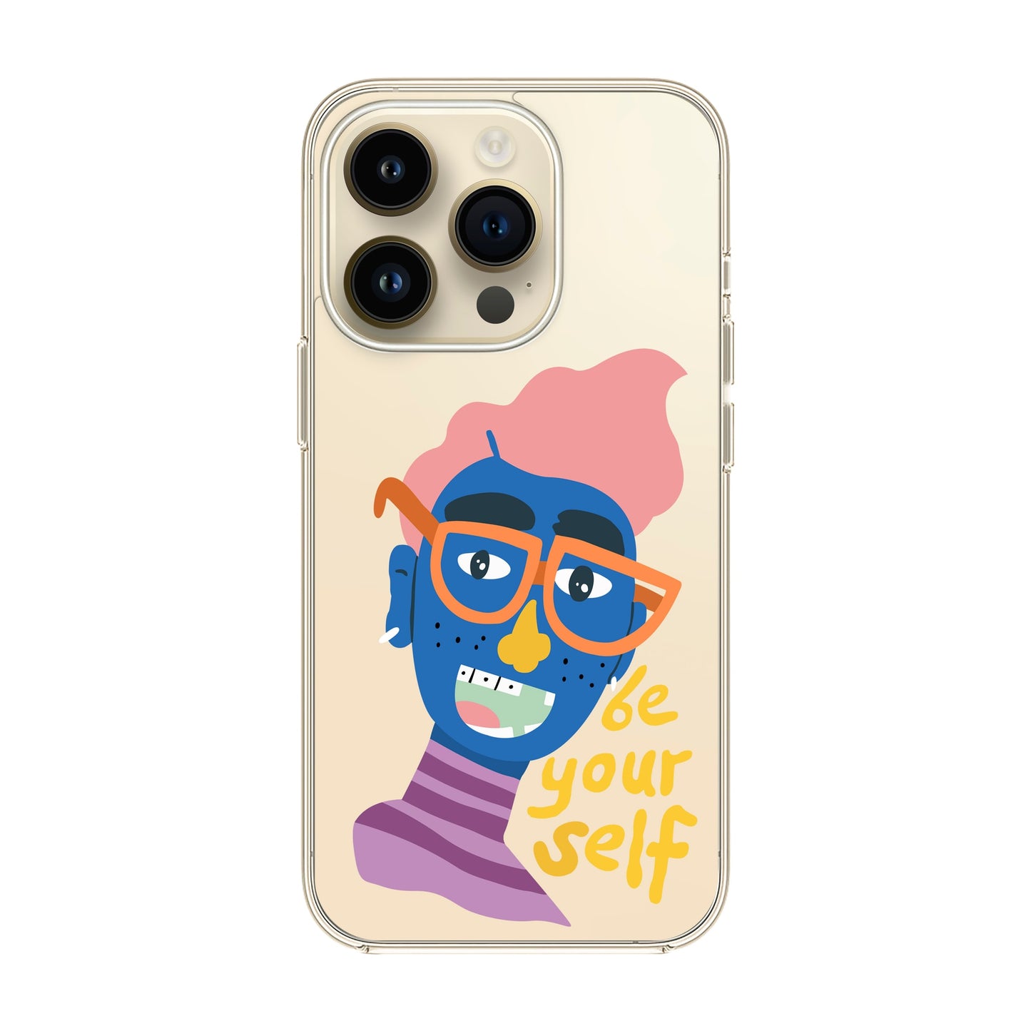 BE YOUR SELF-iPhone 14 Pro Solid Kılıf