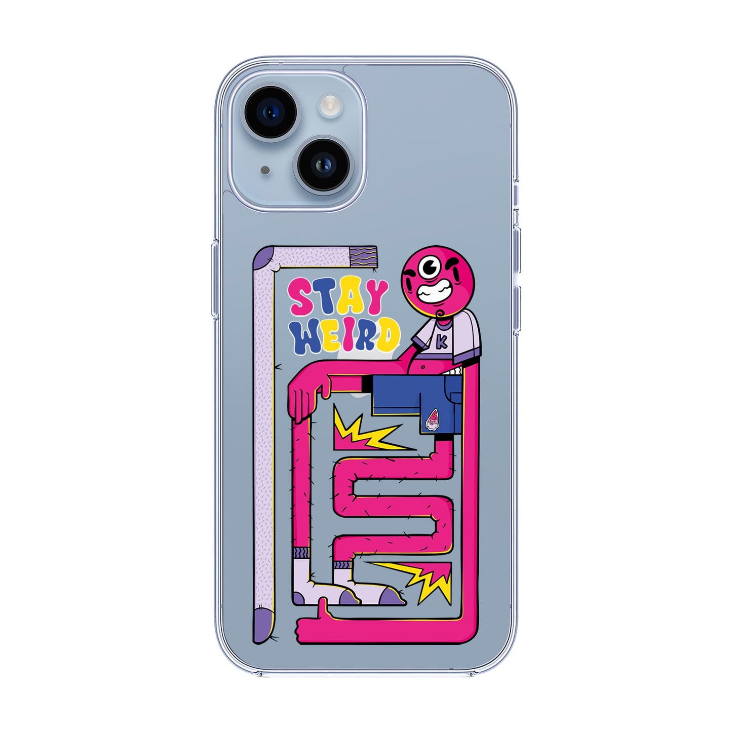 OG TOOTHY-iPhone 14 Solid Kılıf
