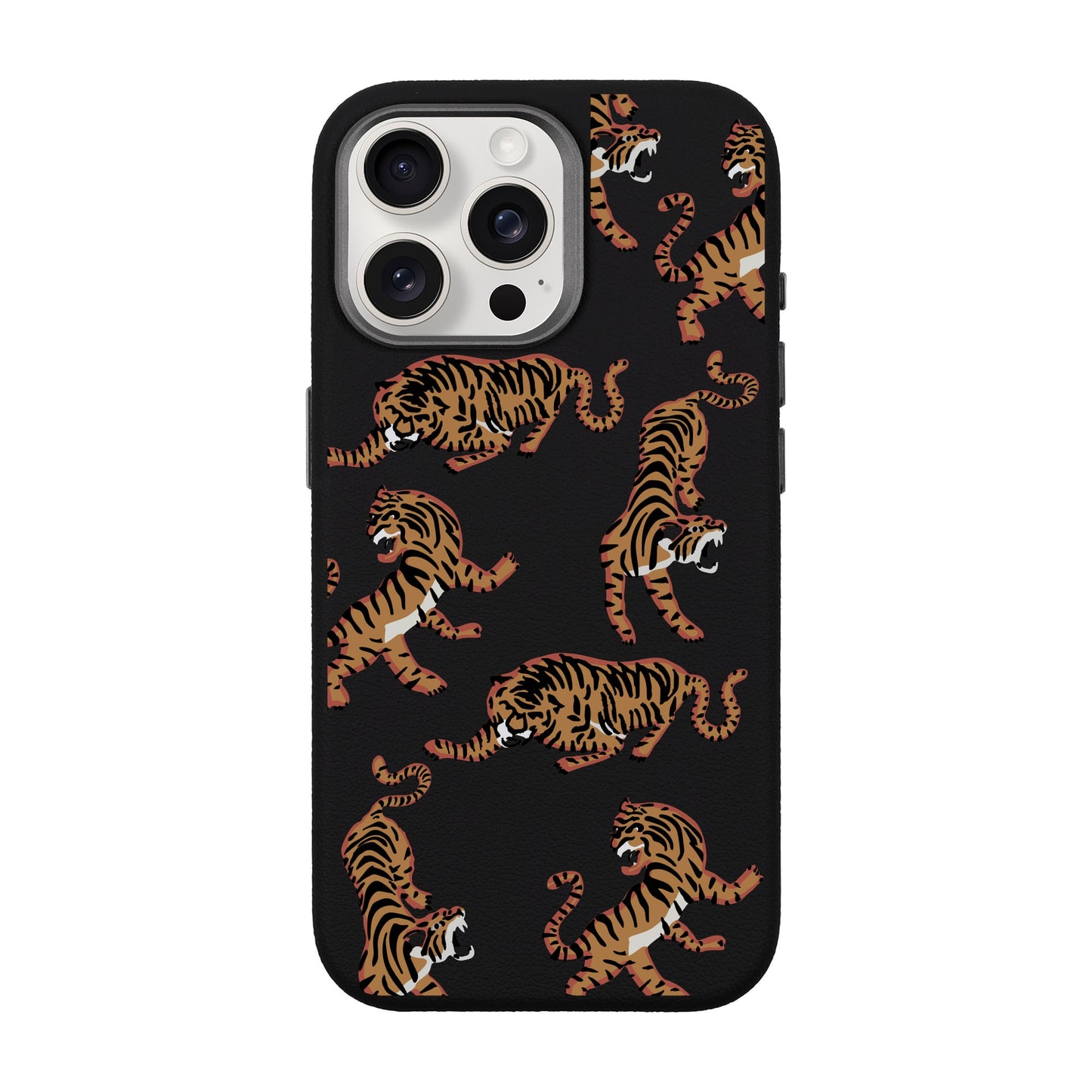 TIGER-iPhone 15 Pro Max Leather Premium Kılıf MagSafe Özellikli