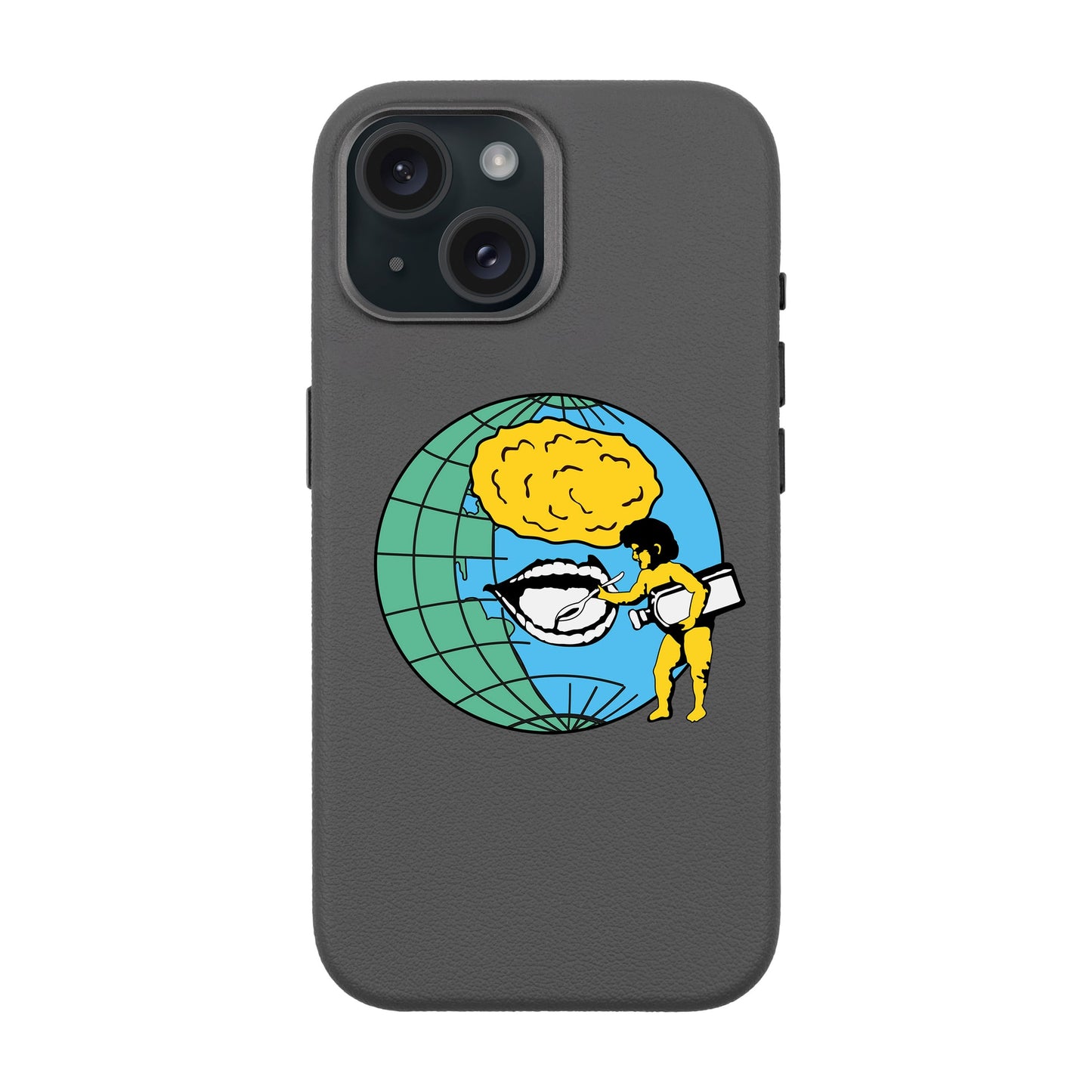CREATIVE-iPhone 15 Leather Premium Kılıf MagSafe Özellikli