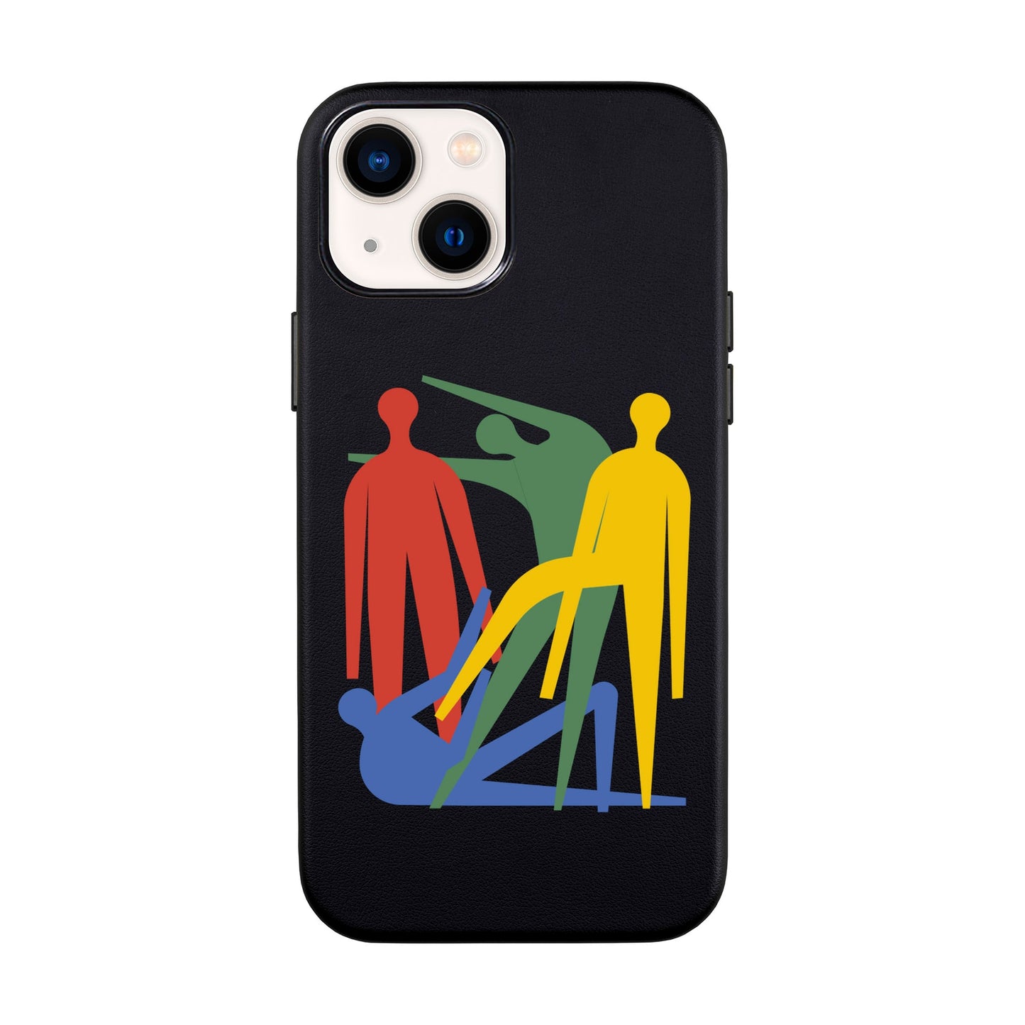 MANBOS-iPhone 14 Leather Kılıf