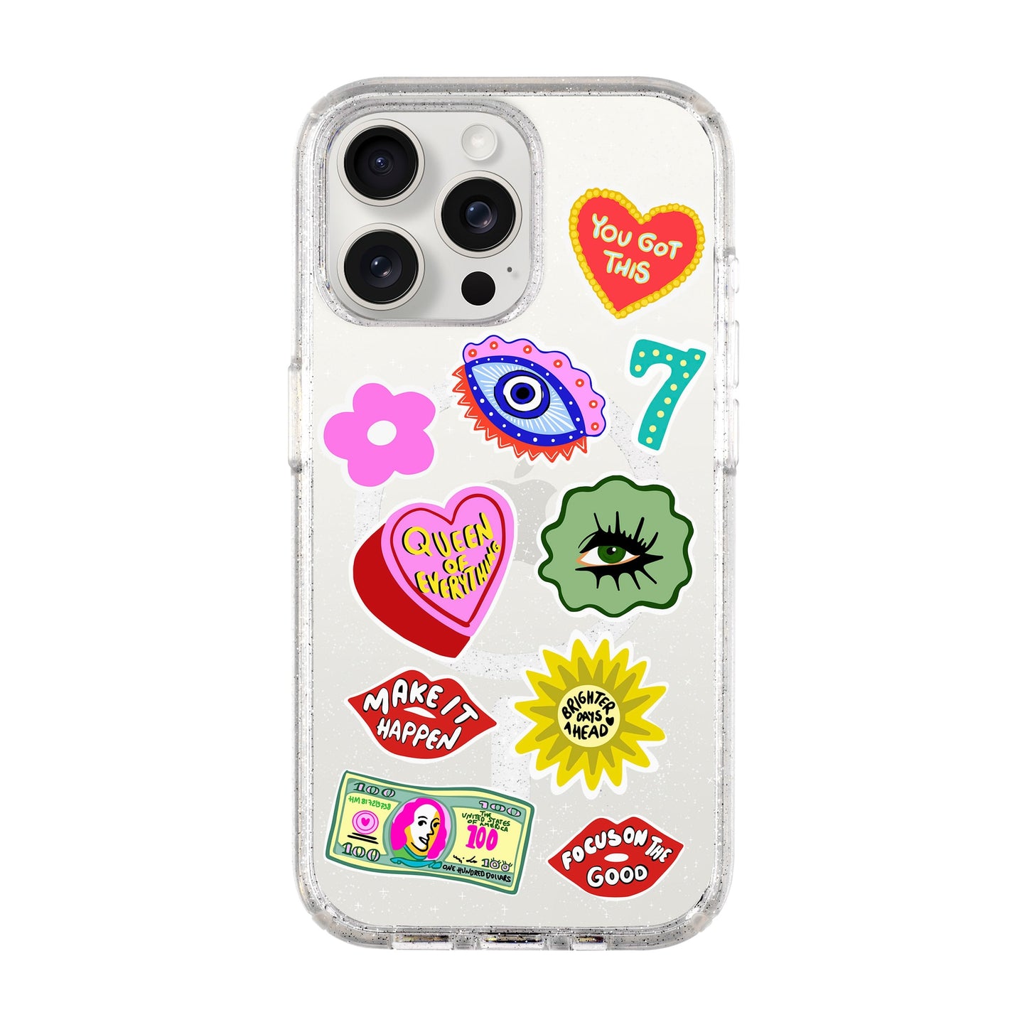 HM STICKERS-iPhone 15 Pro Max Shiny Kılıf MagSafe Özellikli