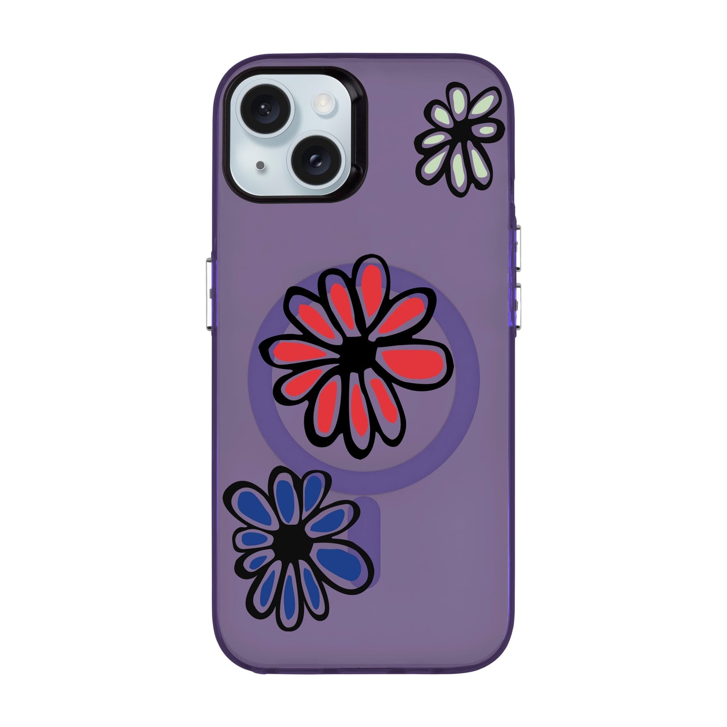 FLORIST-iPhone 15 Plus Hold Kılıf MagSafe Özellikli