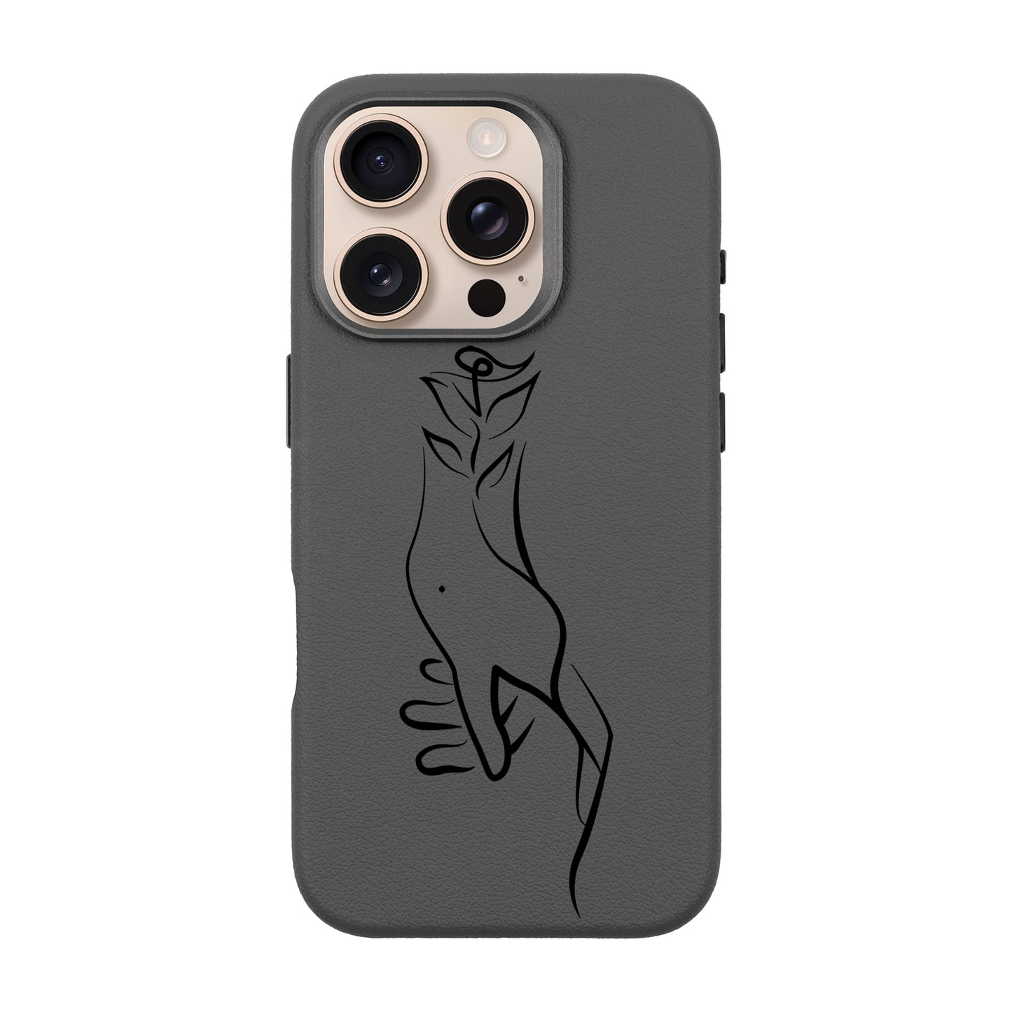 TOUCH-iPhone 16 Pro Leather Premium Kılıf MagSafe Özellikli