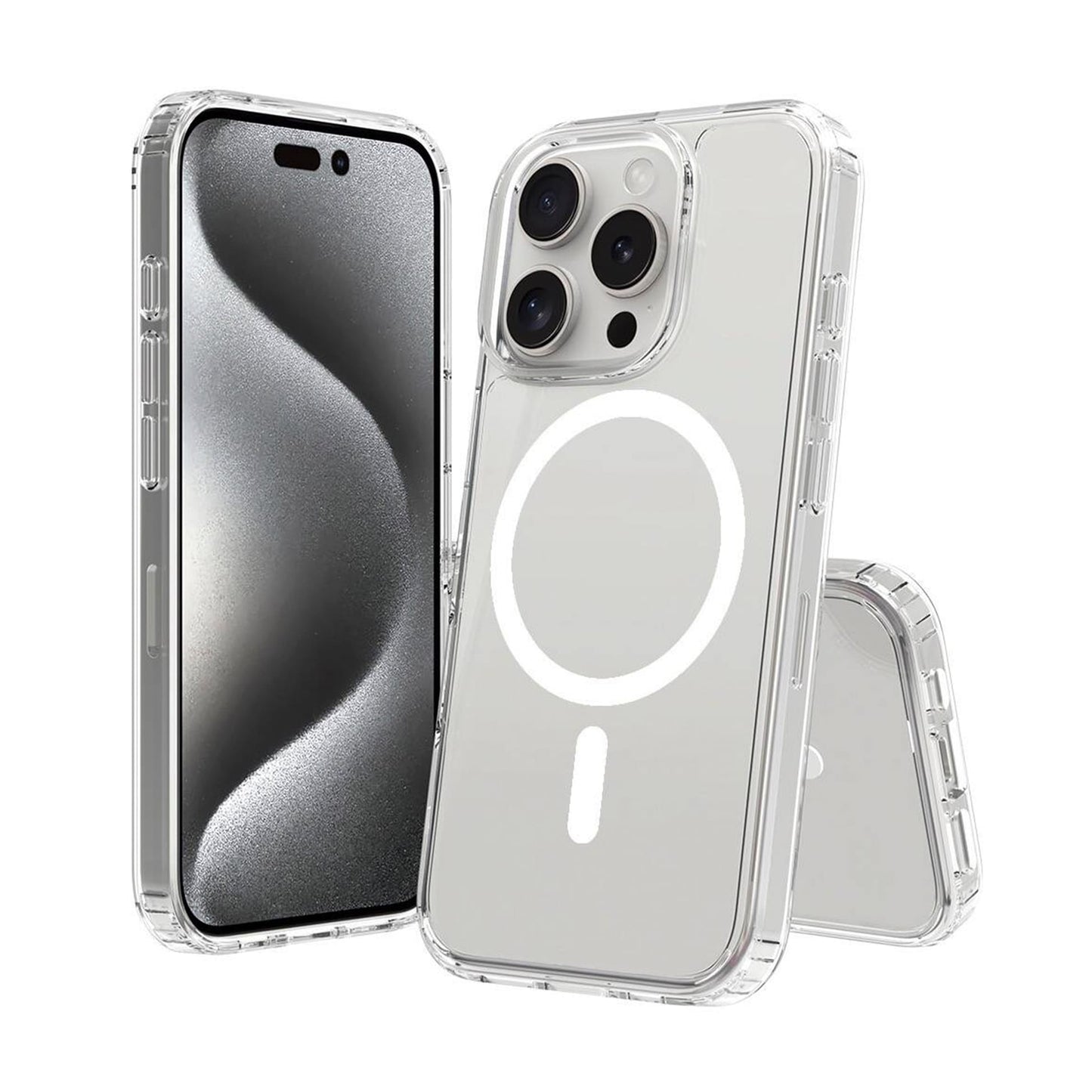 NEW-iPhone 16 Pro Max Solid Kılıf MagSafe Özellikli
