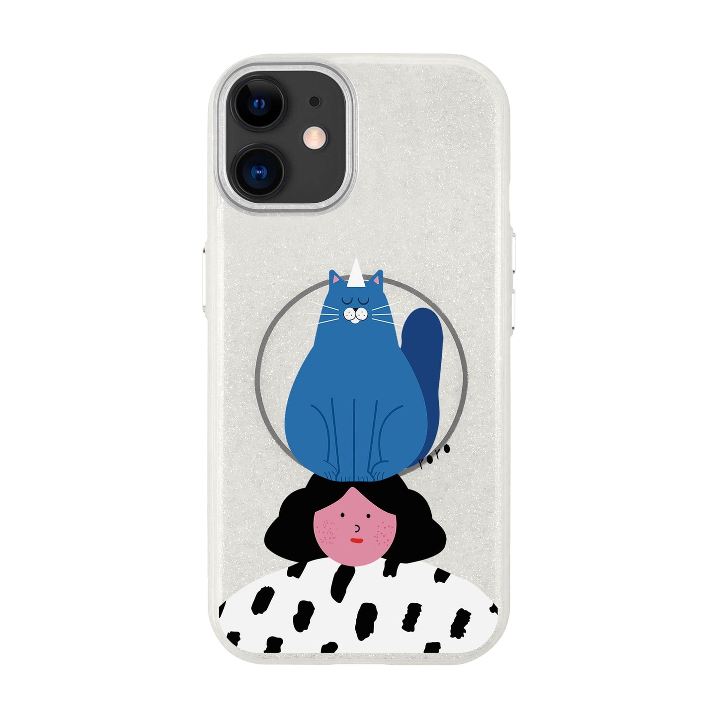 NAUGHTY CAT-iPhone 11 Radiant Kılıf MagSafe Özellikli