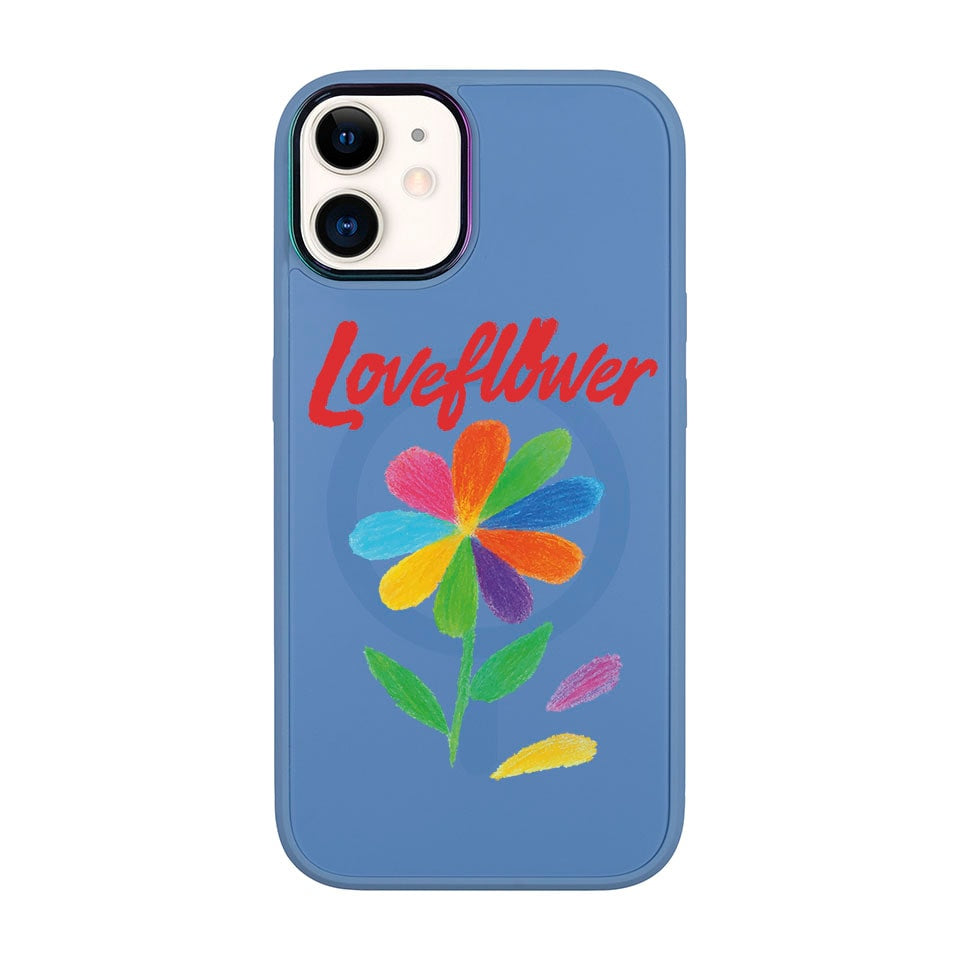 LOVE FLOWER-iPhone 11 Vigor Kılıf MagSafe Özellikli