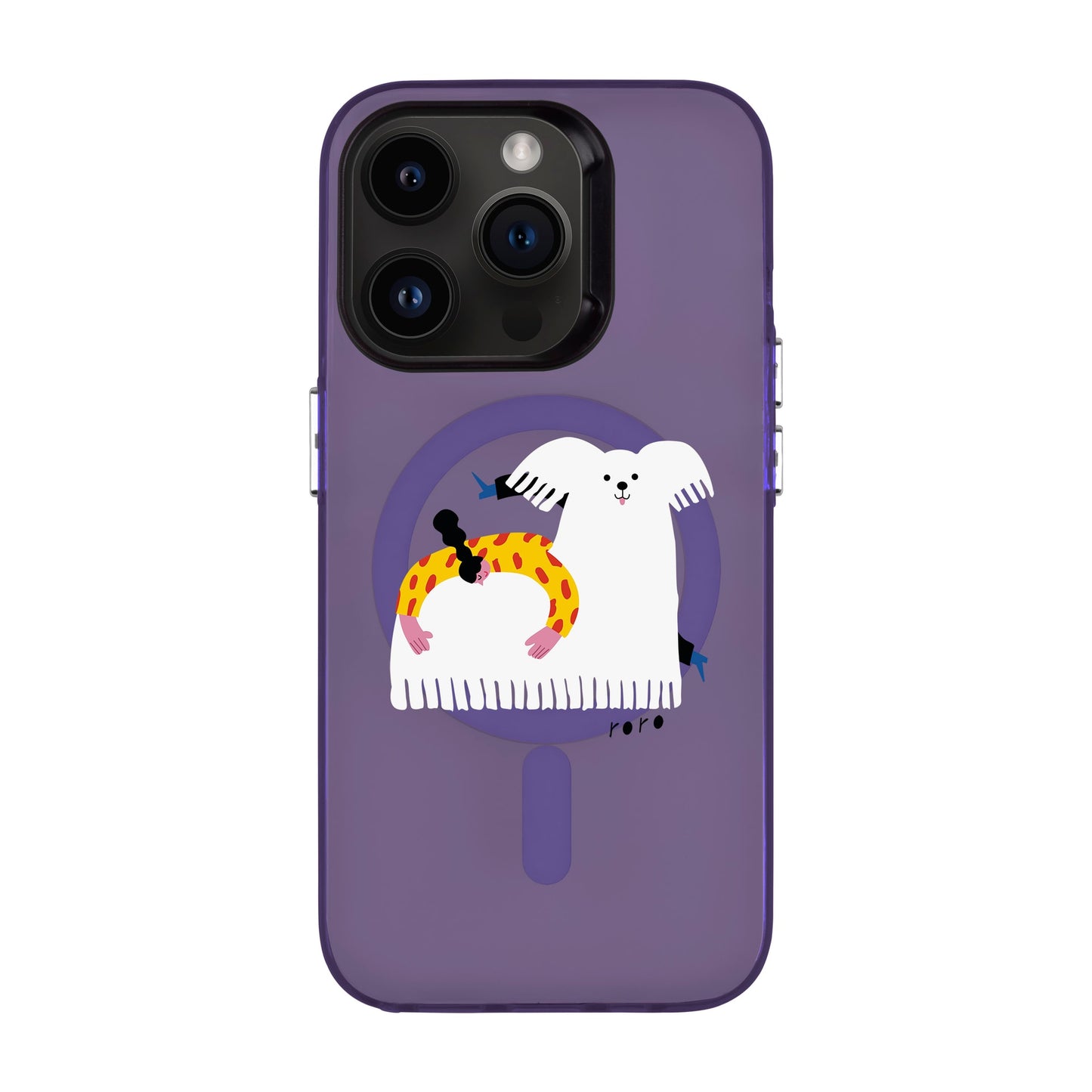 FANCY DOG-iPhone 14 Pro Hold Kılıf MagSafe Özellikli