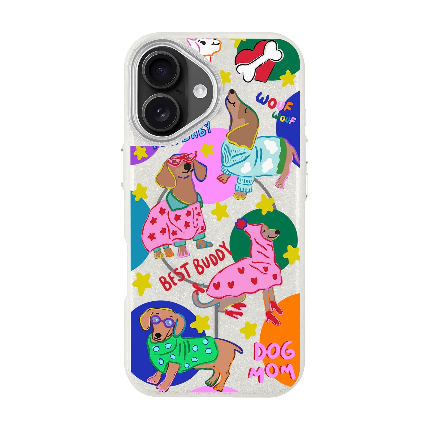 DOG MOM-iPhone 16 Radiant Kılıf MagSafe Özellikli
